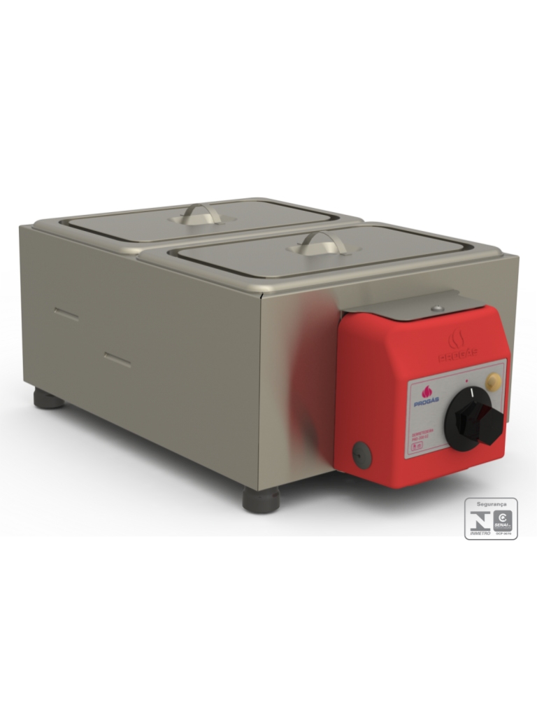 DERRETEDEIRA DE CHOCOLATE 2 CUBAS DE 2,5KG - INOX - PRD 200 G2 - 220V - PROGÁS