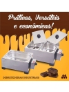 DERRETEDEIRA PROFISSIONAL 2 CUBAS DE 2,5KG - 220V - MARCHESONI
