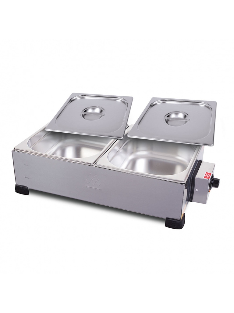 DERRETEDEIRA PROFISSIONAL 2 CUBAS DE 5KG CADA - 220V - MARCHESONI