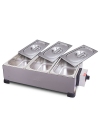 DERRETEDEIRA PROFISSIONAL 3 CUBAS DE 3,3KG CADA - 220V - MARCHESONI