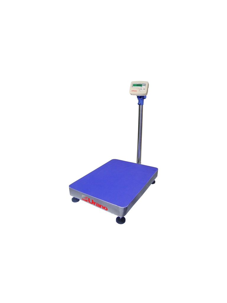 BALANÇA UR 10.000 LIGHT 150KG/50G - PLAT. 40X50CM COM COLUNA - COM BATERIA - URANO
