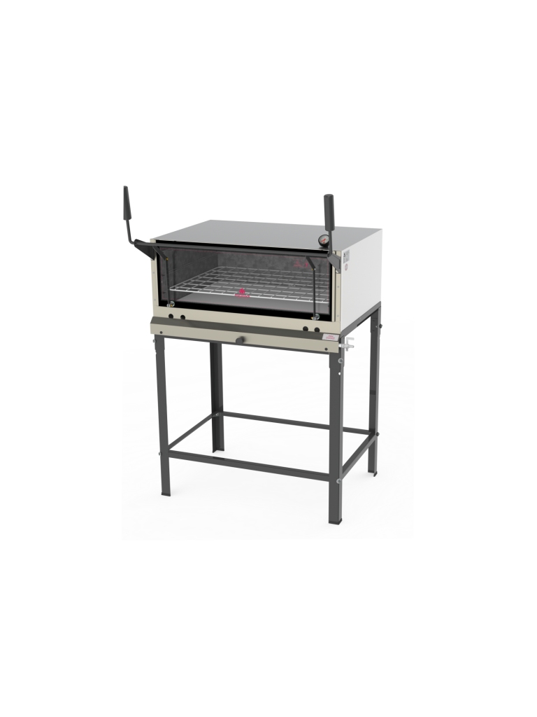 FORNO REFRATÁRIO A GÁS (80 X 60 CM) 150 LITROS - INOX - PRP 860 - S/ KIT GÁS - PROGÁS