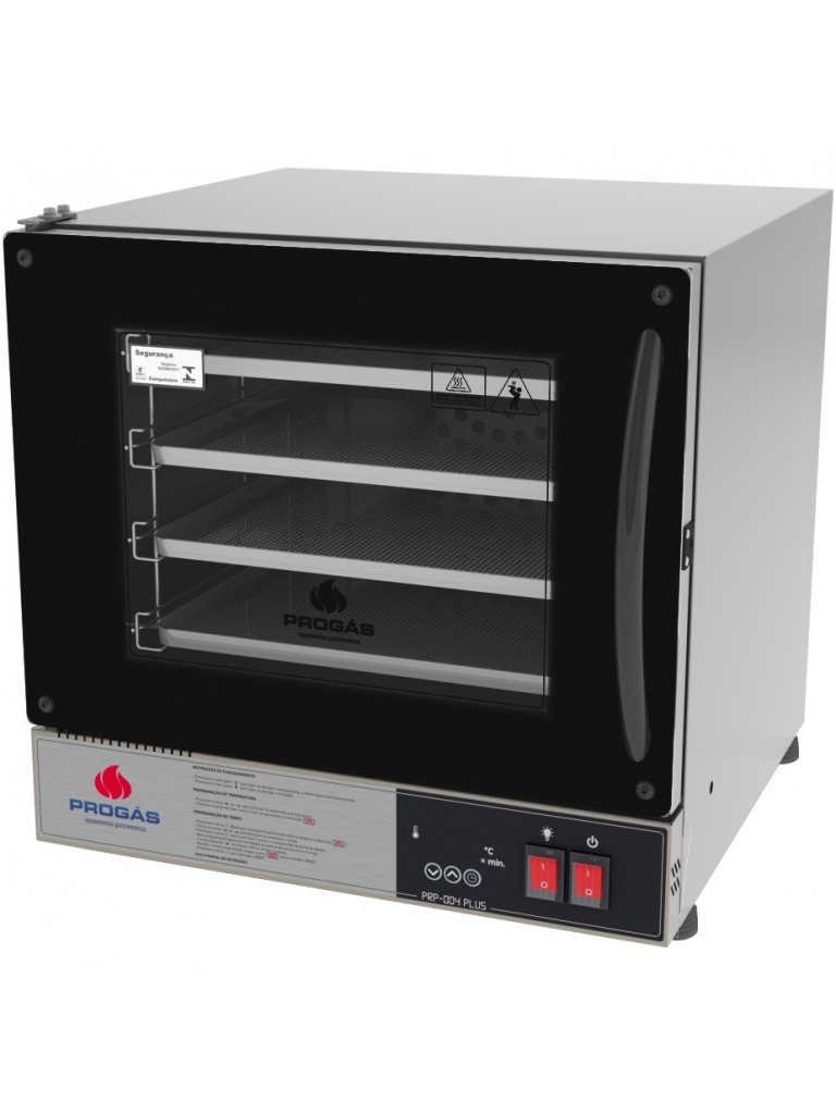 FORNO TURBO ELÉTRICO DIGITAL - PRP 004 PLUS FAST OVEN - 220V - PRETO - PROGÁS