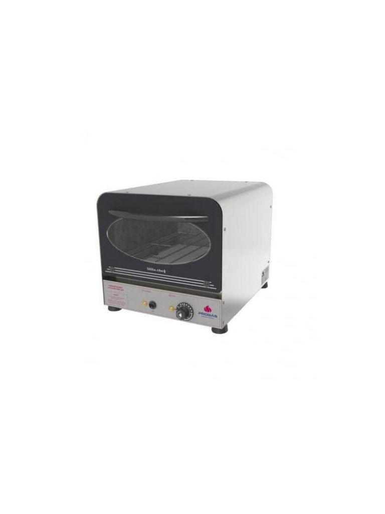 Forno Elétrico Refratário Little Chef 220V - Compacto Inox | PRPE-200