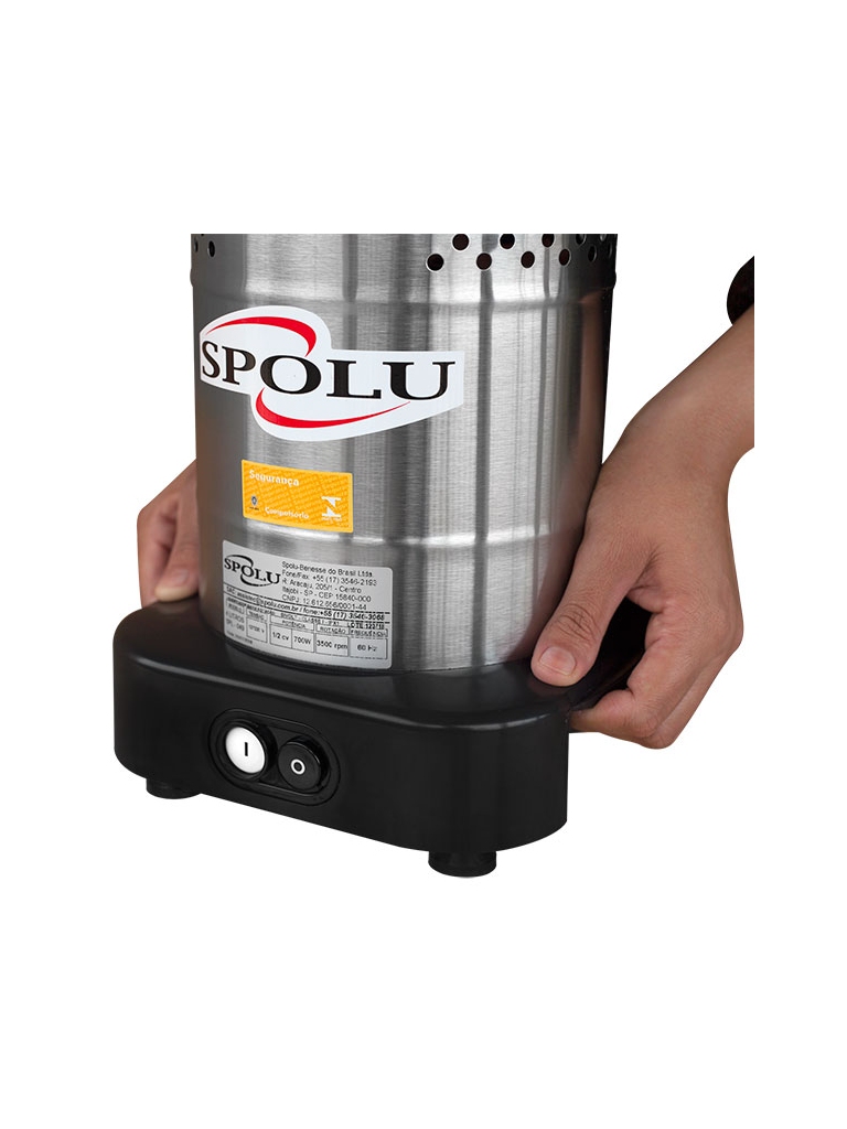 EXTRATOR / ESPREMEDOR DE FRUTAS POTENZA - MOTOR 1/2CV - BIVOLT - SPOLU