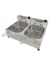 FRITADEIRA ELÉTRICA 2 CUBAS DE MESA 5 LITROS CADA - FEOI 10 - ITALINOX